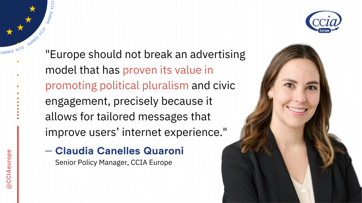 How a De-facto 🇪🇺 Ban on Targeted #PoliticalAds Could Pollute Your News Feed 📲 

🗨️ "Europe should not break an #advertising model that has proven its value in promoting #political pluralism and #civic engagement." 

👉 project-disco.org/european-union… #FutureOfEurope #EP2024