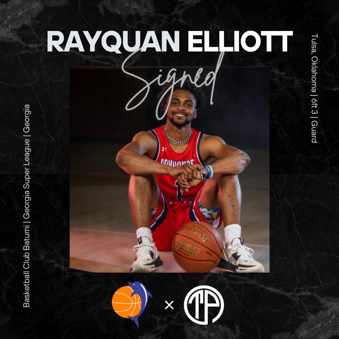 ThePlayer_Agenc's tweet photo. 🤝 | We are delighted to announce that @RayQuanElliott has signed for Basketball Club Batumi! 🇬🇪 

#ThePlayerAgency https://t.co/lWY15JiPao