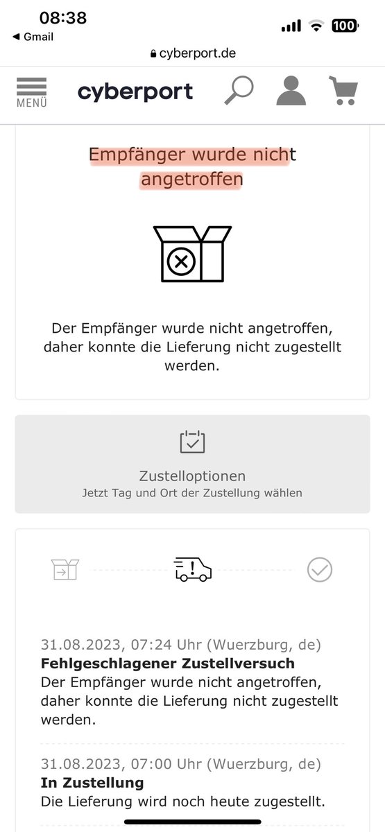 marii_chrisi's tweet photo. ⁦@DHLexpress⁩ Wenn du einmal etwas dringend brauchst, viel Geld für die Expresslieferung zahlst und dann feststellen musst, dass ausgerechnet bei dieser Lieferung wieder die pure Inkompetenz ausliefert…. Ich war wach, zu Hause und warte auf das Paket … Dann KLINGEL doch!! https://t.co/0V4YTTb5fp