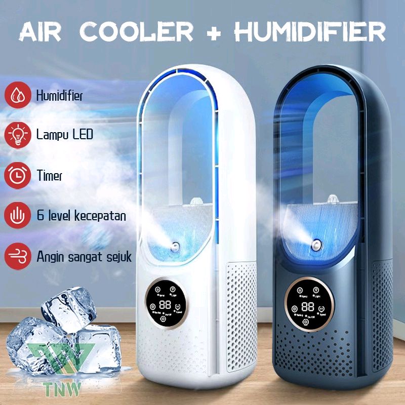 wixifer93's tweet photo. Cek TNW Air Cooler Fan AC Mini Kipas Penyejuk Portabel Pendingin Ruangan Air Conditioner Humidifier Bladeless Fan dengan Lampu LED Desk Fan untuk Rumah &amp; Kantor dengan harga Rp199.000. 
#viralvideo
#HurricaneIdalia
#snapchat
#ifkgbg https://t.co/sbR3RbdFnZ https://t.co/J5mLM1gvMC