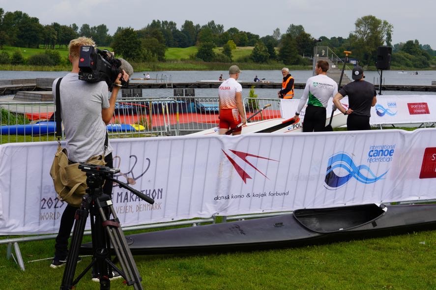 PlanetCanoe's tweet photo. The production team are in place, and we're live from Denmark. 🎥 🇩🇰
https://t.co/qm1meAMlbm
#ICFmarathon #vejen2023 #sporteventDK https://t.co/9TxNfR2rbW