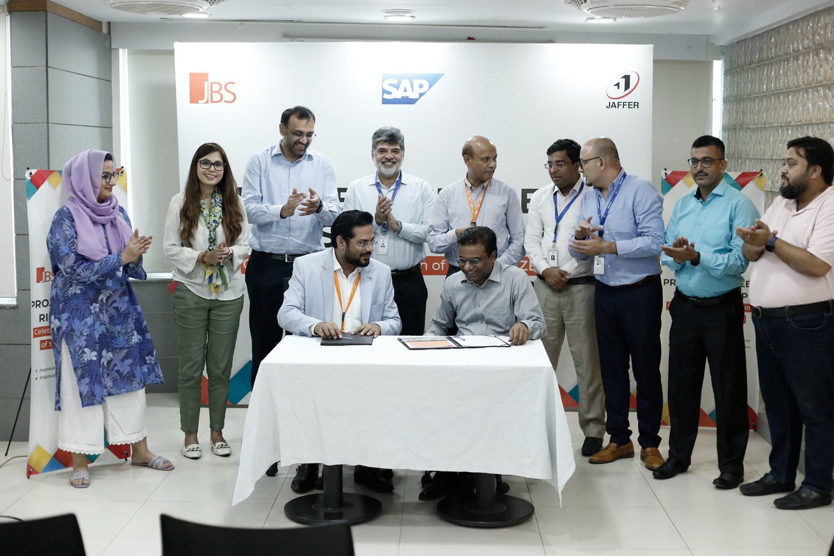 jbsgloballive's tweet image. Jaffer Group is live as we conclude the Realize Phase in our RISE with SAP journey. Successful UAT completion across 20 companies showcases commitment to aligned, tested solutions. A remarkable stride towards transformation goals. #RealizePhase #RISEwithSAP #StrategicSolutions