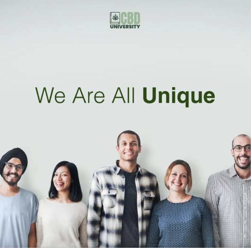 wellness360Carm's tweet photo. Explore how individual biochemistry affects the effects of Hemp CBD.
Register for our CBD University course to understand more. https://t.co/SFnQrTnbhf
.
.
.
#CBDIndividuality #CBDU #hempcbd #hempcbduniversity #carmenmilagro https://t.co/zc2n4e88r5