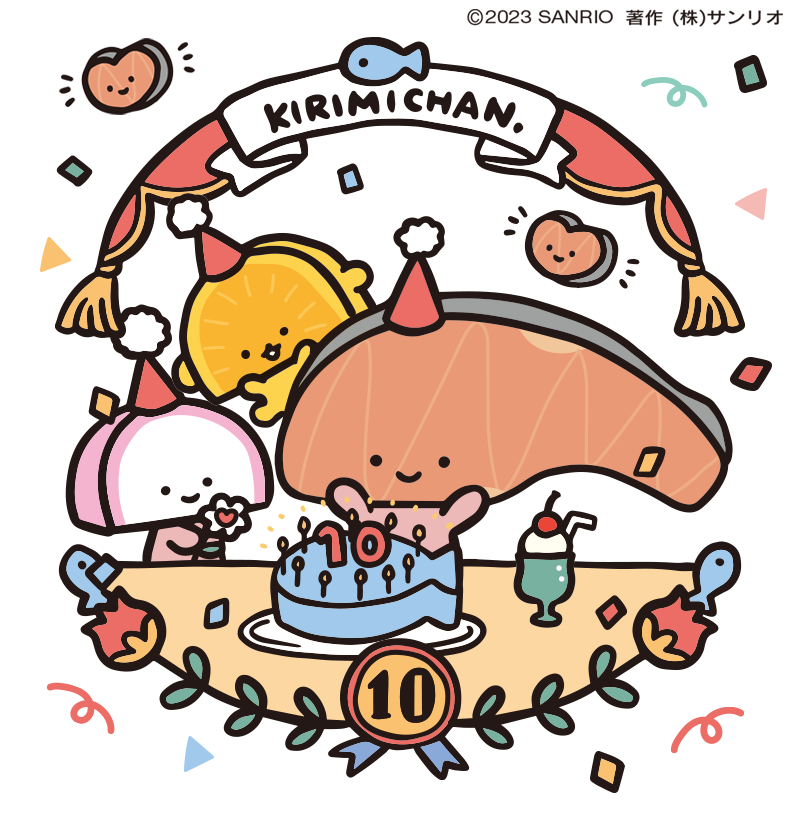 kirimi_sanrio's tweet photo. きょうは…わたしが初めて切り身になった日なの…！これからも、みんなにおいしく食べてほしいな…！
やさいの日だけれど、今夜のおかずはシャケでどうかな…？のこさず食べてね…♡
おいしさで、ほねぬきにしちゃうよ…！♡
きりみ https://t.co/65RjMDuhGf