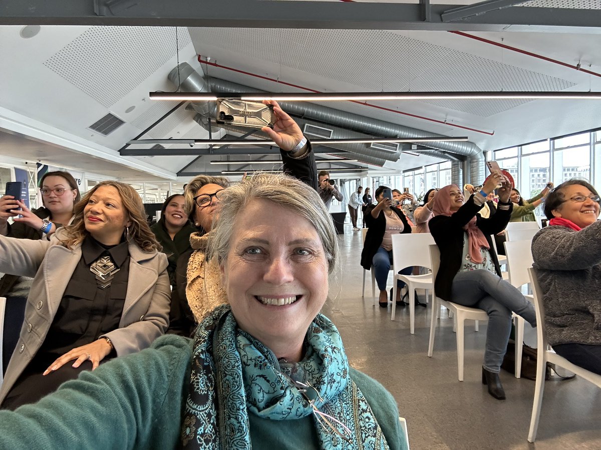 Great Women’s month workshop by EmpowerHer at the Waterfront on Saturday. Thank you for inviting me to present on Women in Tech @ellenfischat