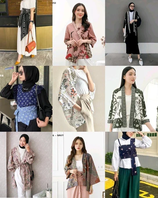 Mix and Match Batik Outer a thread