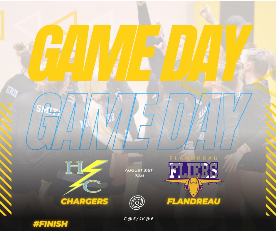 It’s Game Day Charger Fans! 
Games can be live-streamed @ fliers.liveticket.tv