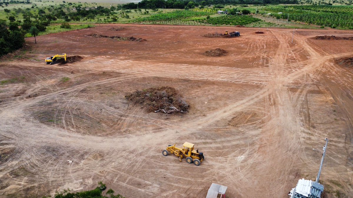 aluizionassi's tweet image. Início da obra do &quot;Viveiro de CAFÉ ROBUSTA&quot; que produzirá 3.000.000 de mudas com alta tecnologia e qualidade #Café_Roraima

#Roraima_HemisférioNorte
#Roraima_AMelhorFronteiraAgrícolaDoBRASIL
#Agro_Roraima 
#AmbientalmenteCorreto 
#RoraimaEstadoLuz 🌞
#AtraçãoDeInvestimentos 🏁🏁