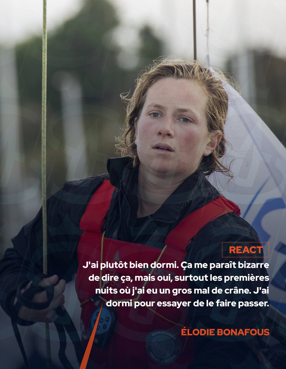 <a href="/Paprec_Group/">Paprec Group</a> <a href="/loireatlantique/">Loire-Atlantique</a> 👊 Elodie BONAFOUS à bord de QUEGUINER la Vie en Rose, 10ème sur la ligne  ! 🏁
⌛️ 8h 35min 07sec
￼
👇💬

📸 A.Courcoux

#LaSolitaire #IciNaissentLesLégendes