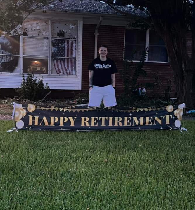 geekabyte208's tweet photo. Almost 13 years in the Navy and I'm officially retired. Come celebrate with me tonight for all the shenanigans! https://t.co/a3vGYbzO9S