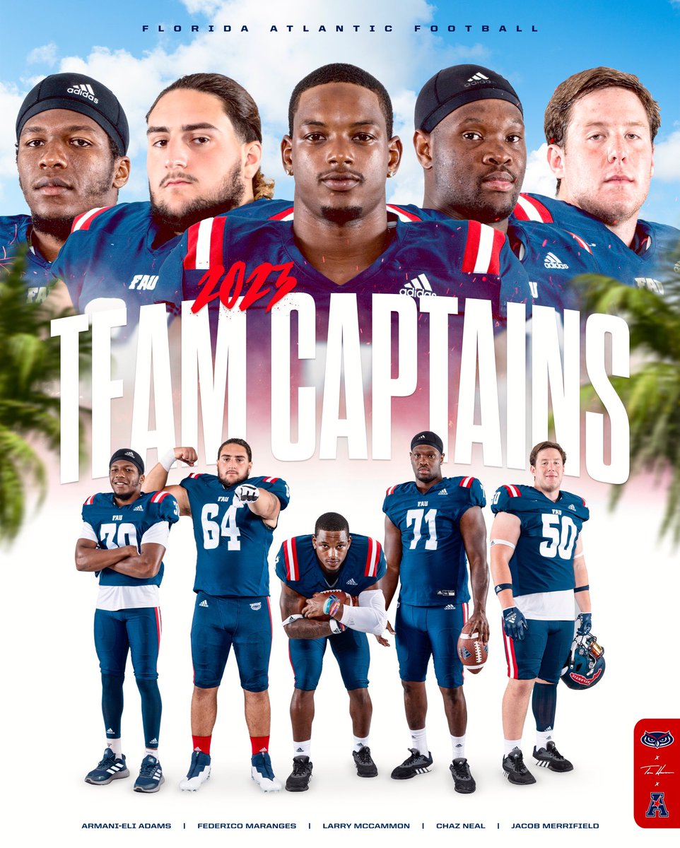 Introducing your 2023 Captains!🌴 #TriCountyTakeover #WinningInParadise