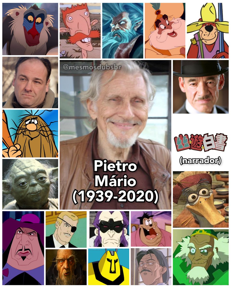 Morre o ator e dublador Pietro Mario, narrador de 'Yu Yu Hakusho