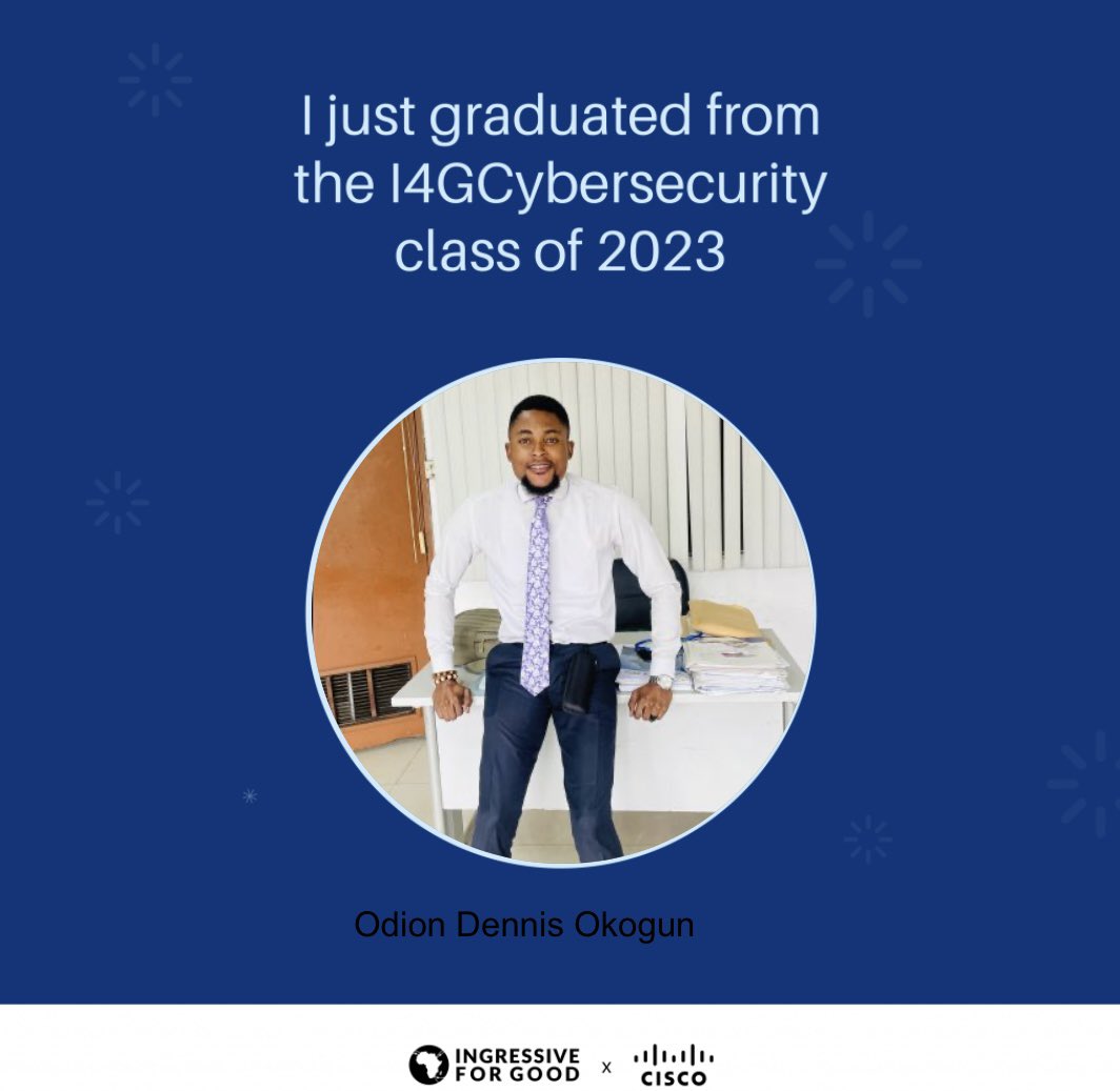 Thank you @this_haneefah @Ingressive4Good for this opportunity #CyberSecurityAwareness #CybersecurityAdvisory #Cybersecurity  #cybersafe