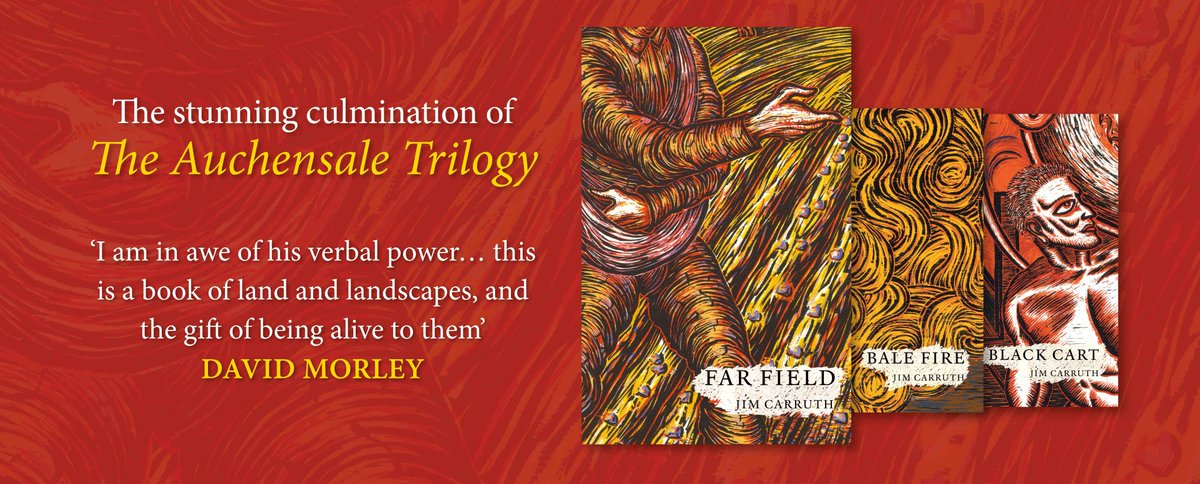 'Written out of personal experience and family history, these compelling, absorbing books exploring myth, pain, loss, and joy are powerful and tender,' writes poet Maria Isakova-Bennett about Jim Carruth's remarkable Auchensale trilogy.  Find out more:
birlinn.co.uk/product/far-fi…