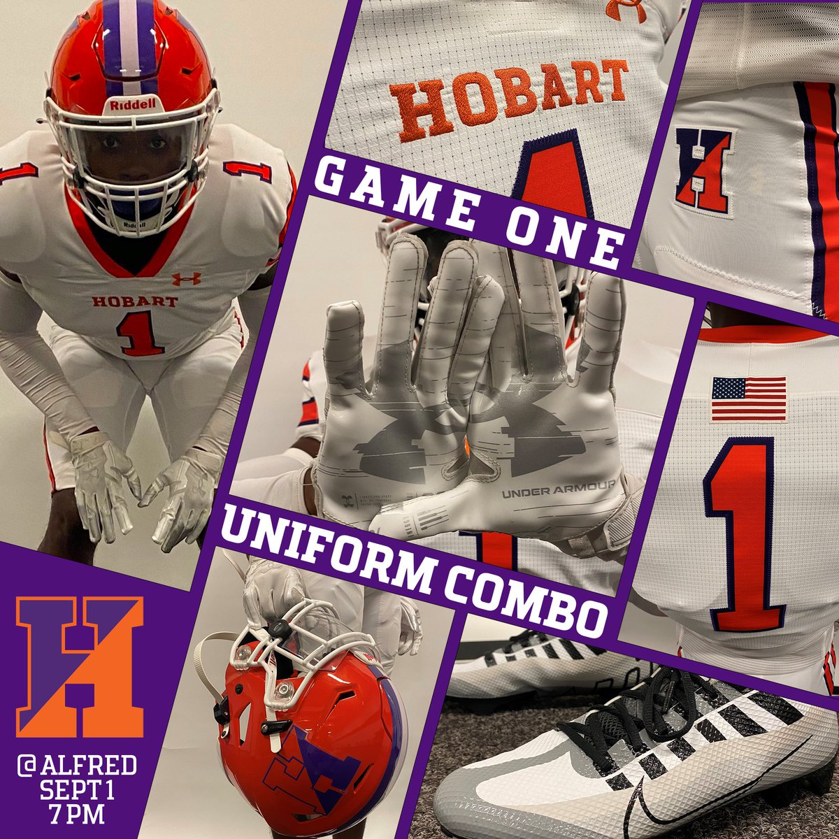 New Whites for Game 1
#TheHobartWay #Team129