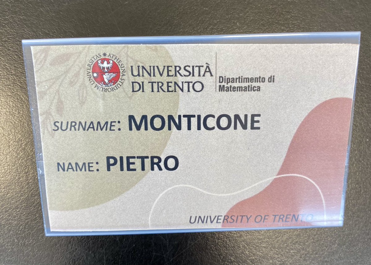 PietroMonticone's tweet photo. Very glad to have attended the 2nd edition of the summer school in #GeometricAnalysis organized by the mathematics department of @UniTrento! 

Here is the public @github repository where I’ve collected (almost) all the relevant resources https://t.co/yese4qy3Lv. https://t.co/xnXqBXqx2V