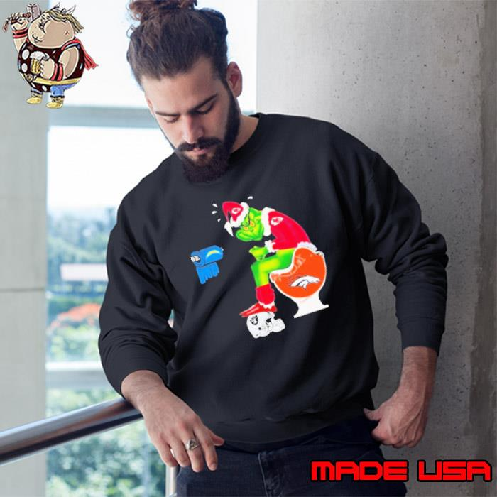 Tennessee Titans Grinch Toilet Kansas City Chiefs Funny NFL 2023