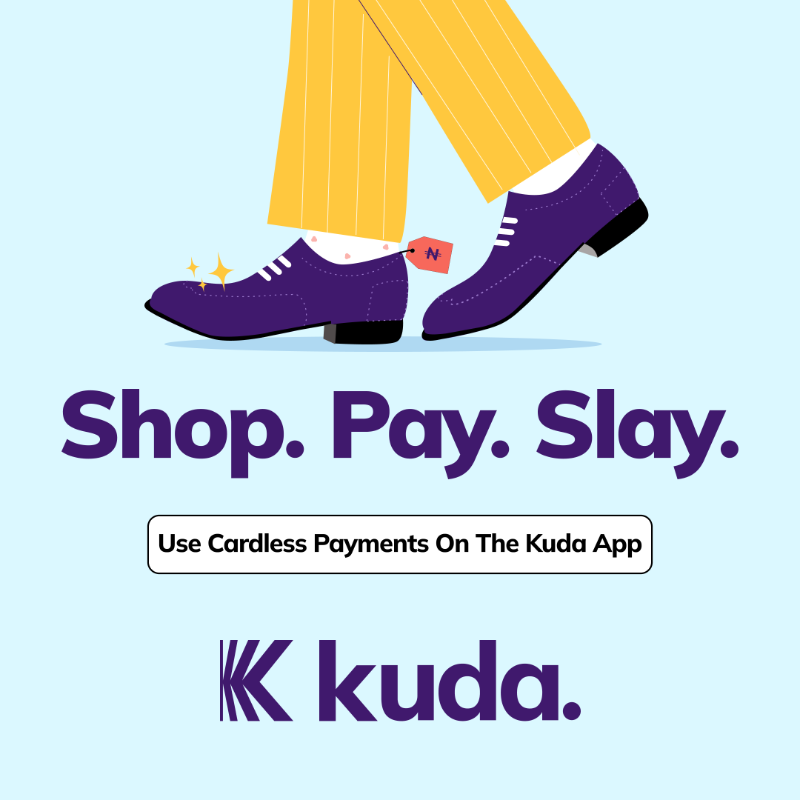joinkuda's tweet photo. Whenever you’re about to pay online, use Cardless Payments on the Kuda app because they are secure and reliable.