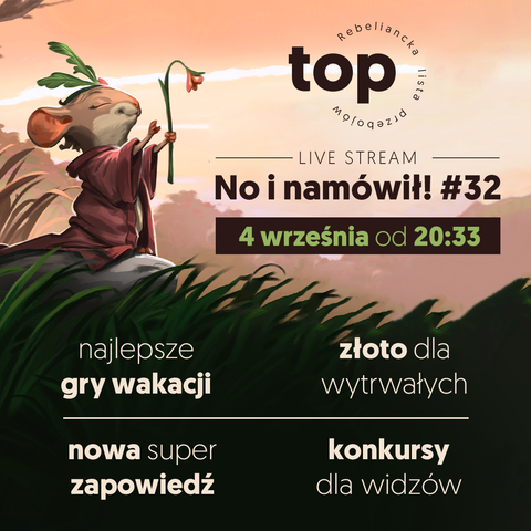 Rebeliancka Lista Przebojów wakacje 2023! Głosuj teraz! Małe Everdell i mystery boxy czekają na głosujących: go.rebel.pl/listaprzebojow…