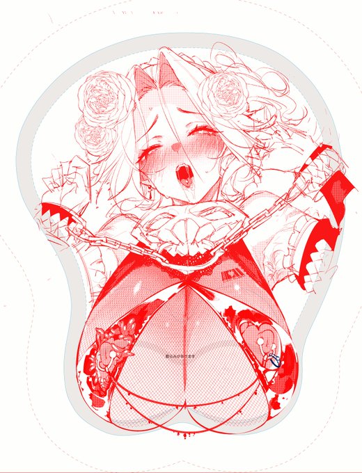 堕華の神通さんおっぱいマウスパッドも欲しいってあったので少しずつ進めてました俺がほしい 