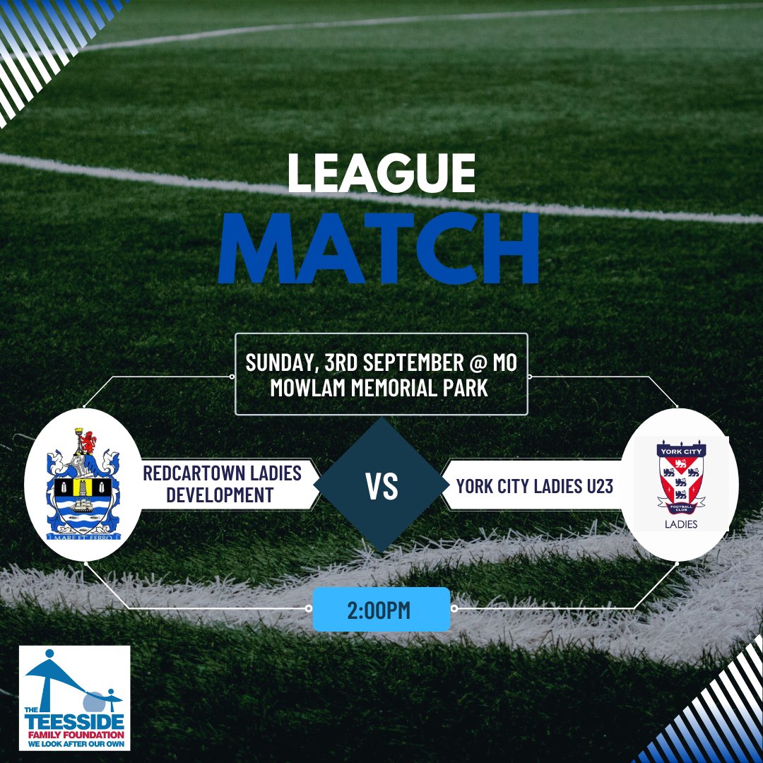 RedcarDevLadies's tweet photo. ⚽️Come and show your support for our first game of the season ⚽️ https://t.co/IAnBGrDEPs