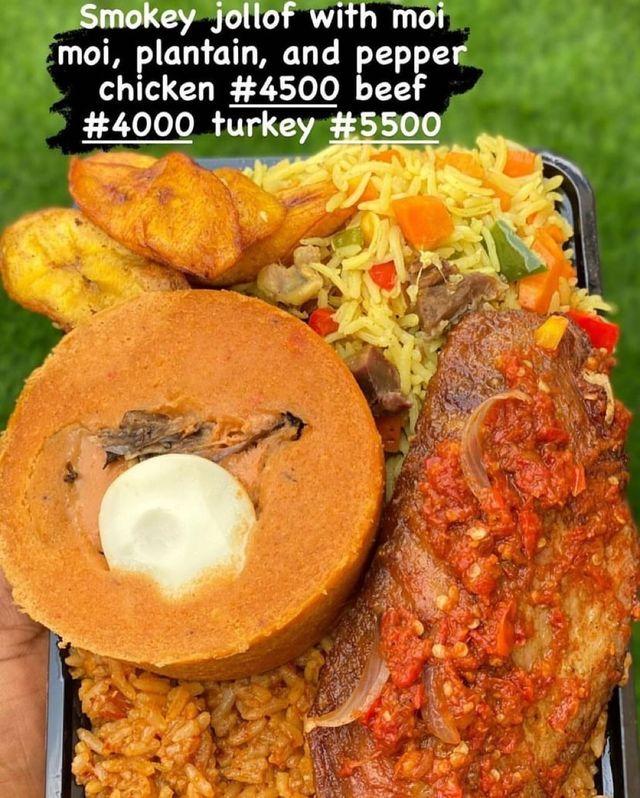 ogwugofood's tweet photo. What is stopping you from getting a plate of this goodness? ...
Hurry up and order yours from @eazikitchen and have us deliver it to you ☺️😉
#enuguvendor #order #logistics #foodplug #fooddeliveryinenugu #delivery #enugu #smokeyjollof #jollof #turkey #beef #partyjollof https://t.co/TlP1MyUoVR