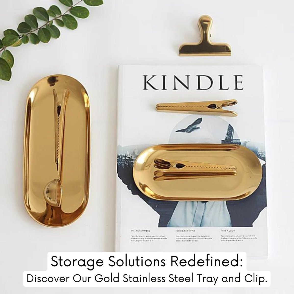 ultimateluxs's tweet image. Add a touch of elegance to your decor with our Gold Stainless Steel Storage Tray and Metal Seal Clip. 🌟🍽️
-
Shop now and elevate your space with style and functionality! 🛍️🌟 
ultimateluxshine.com/products/gold-… 
.
#HomeDecor #FunctionalStyle #HomeStyle #UltimateLuxShine