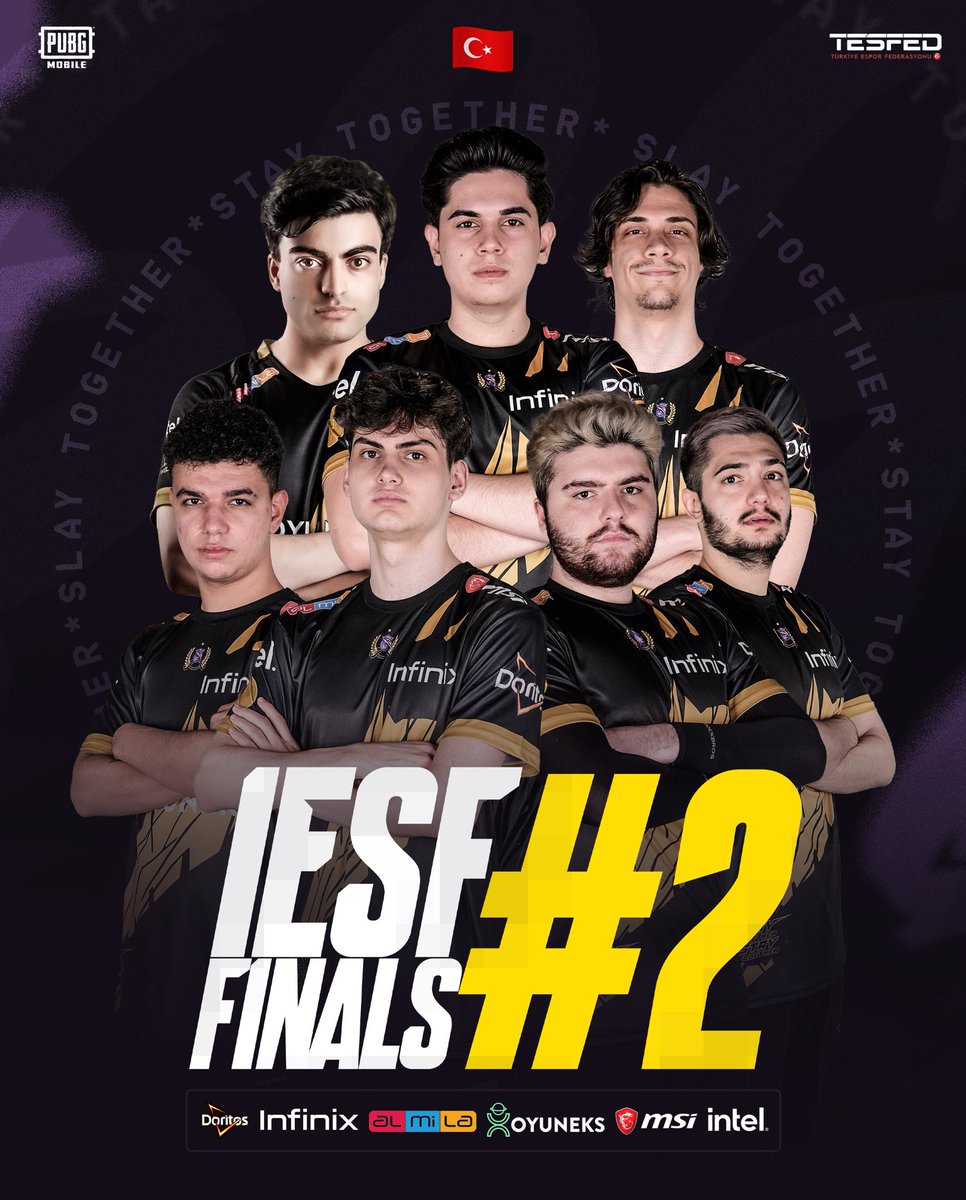 🇹🇷PUBG MOBILE takımımız Romanya’da mücadele ettiği 15. IESF Dünya Espor Şampiyonası’nı ikincilikle tamamladı!

Elinize sağlık takım! 👊🏻

#S2GGang💜 | #S2GWIN | PUBG Mobile