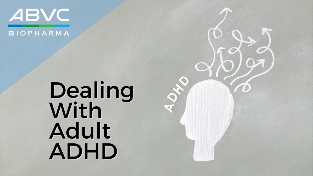 ABVCBioPharma's tweet photo. Read the latest blog post from ABVC about the struggles of being an adult living with ADHD. 

https://t.co/1XadkkYGo6

#ADHD #Hyperactive #Adhdsymptoms #Adhdtreatments #Adultadhd #Neurodivergent #adhdparalysis https://t.co/q54erEy9oa