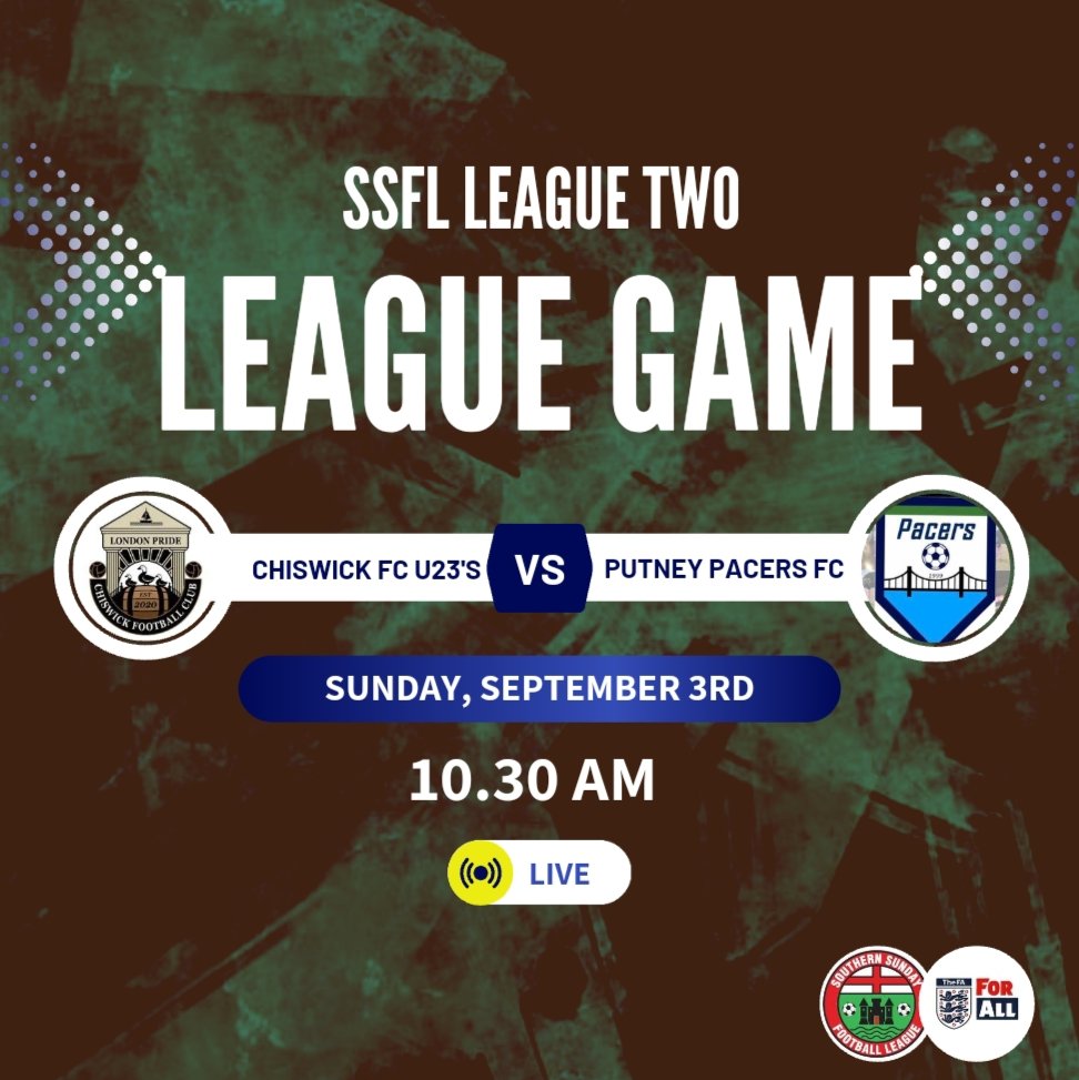 The U23's start their season in the @SouthernSunday League Two against a familiar team @PutneyPacersFC at home this Sunday

High hopes for this young team to continue to grow and gain experience in adult football 🔥⚽

#coyc🟤⚪
