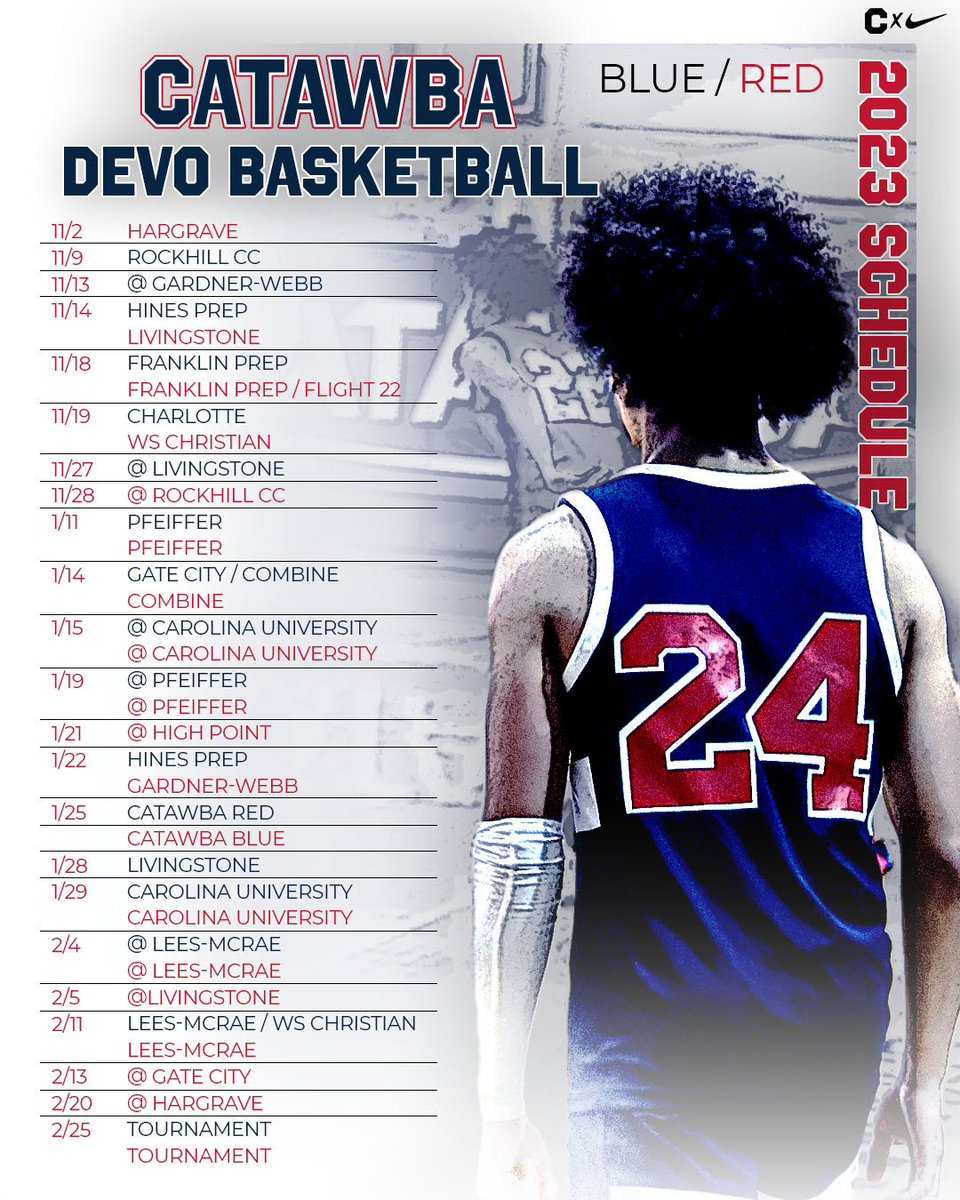 Our 2023-24 Schedule! #TougherTogether