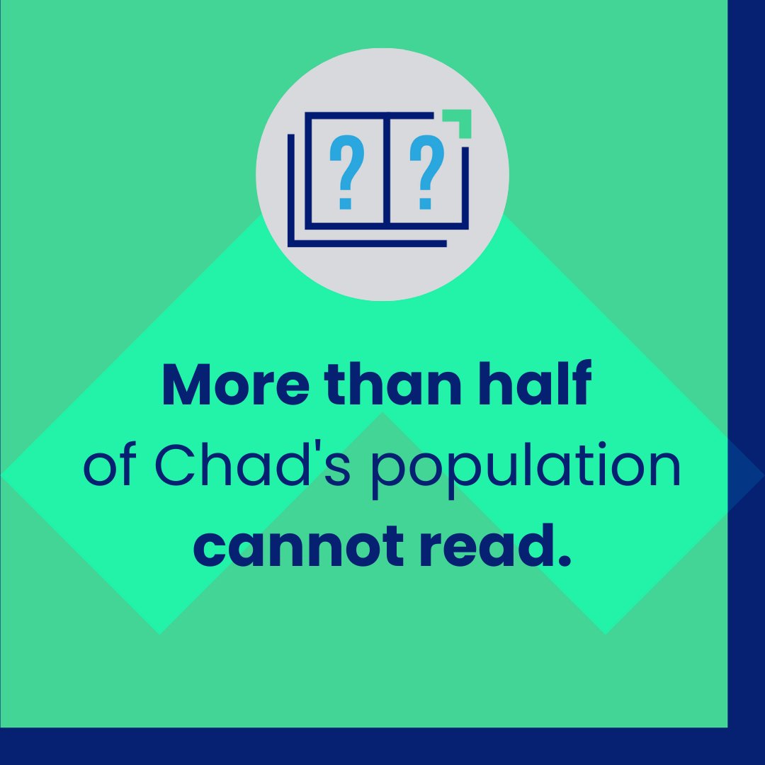 Ongoing challenges have caused learning outcomes to drop in Chad: more than half of the population cannot read. GPE, @UNICEFChad and @UNESCO are working with the country to boost literacy and practical skills through non-formal education: g.pe/hbZc50PFmPU