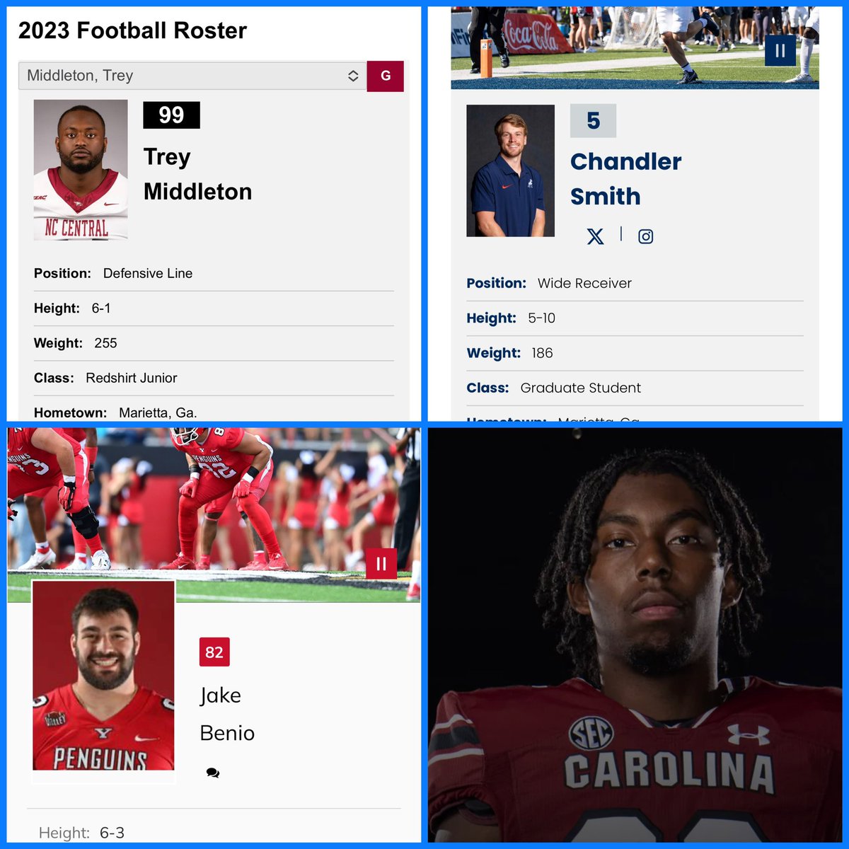 Good luck to the 27 Raider Football Family members who will start the college season this weekend #BallDownBallOut