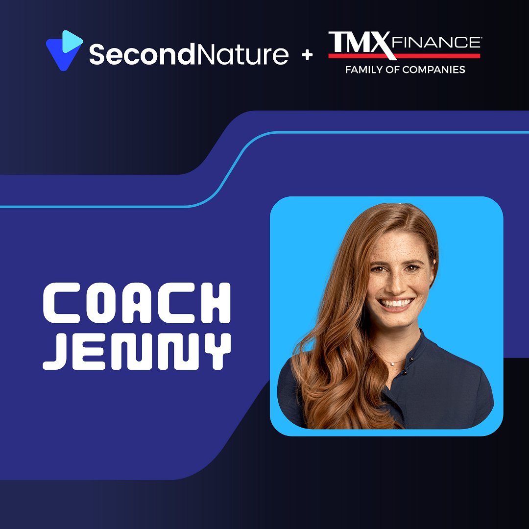 We're committed to offering several ways of training so that our Team Members can learn how they're comfortable. Now, we're adding Second Nature® AI to help our Team Members develop and practice their customer service skills through simulated conversations with "Coach Jenny."