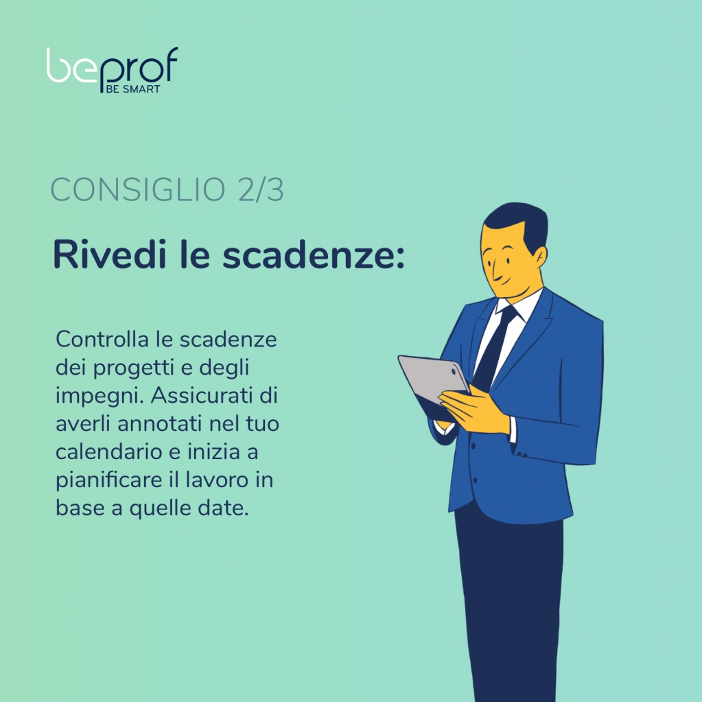 BeProfApp's tweet photo. Tre consigli mirati a facilitare il rientro al lavoro dopo le ferie estive.

#BeProf #LiberiProfessionisti #Freelance #ferie #lavoro #ConsigliEdErrori https://t.co/FZwSdgDF2T