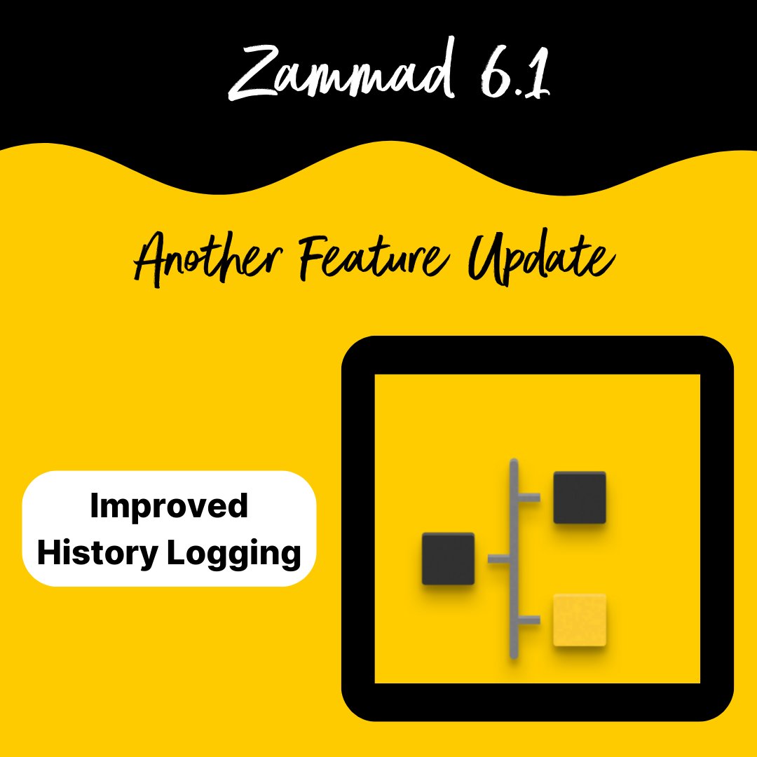 zammadhq's tweet image. Get ready for Zammad 6.1💫
We have a further feature update that comes with Zammad 6.1

➡️ Improved Ticket History Logging for Trigger, Scheduler &amp;amp; Postmaster Filter Actions
This new update will make it easier to figure out changes in a ticket.

#ticketingsystem #zammad #saas