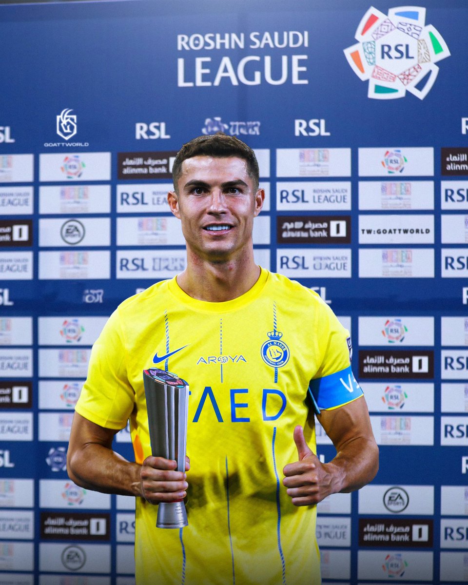 totalcristiano's tweet photo. 🚨 BREAKING: Cristiano Ronaldo is the Saudi League Player of the Month. https://t.co/LgCHhRMizm