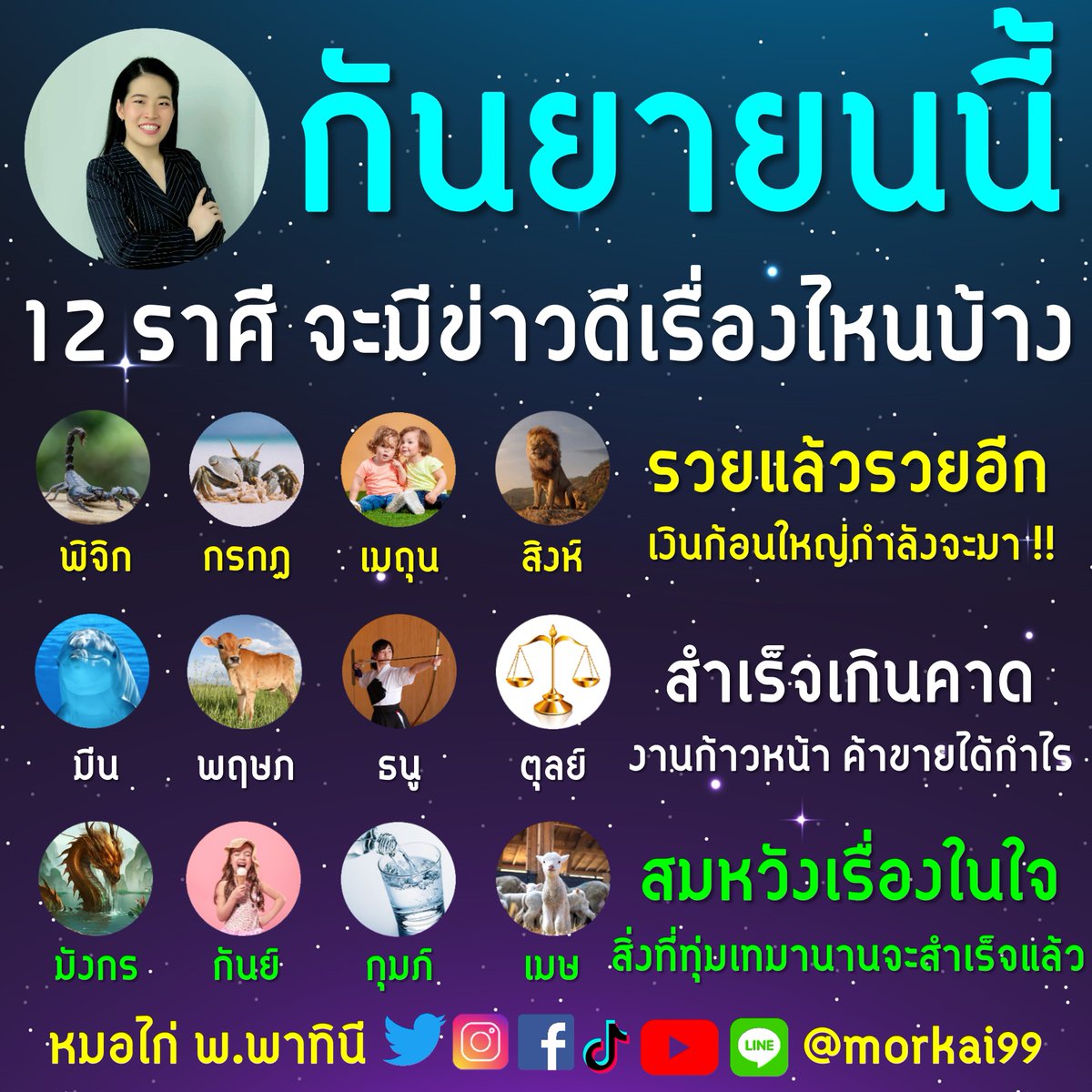 morkai99's tweet photo. สรุปข่าวดีเดือนกันยายน !! ดวงของคุณจะได้เจอเรื่องดีเรื่องไหนบ้าง หมอไก่สรุปมาเรียบร้อยแล้วค่ะ ❤️ หมอไก่ขอ 1 ไลค์ เพื่อเป็นค่าครูด้วยนะคะ

#ดวงชะตา #วันเกิด #เช็คดวง #เสริมดวง #ทำบุญ #ดว���การงาน #ดวงการเงิน #Newwiee #ดูดวง #icemonster #ดวงประจำวัน #ฝนตก #วิววรรณรท #หวยงวดนี้ https://t.co/4zD9e7TO63