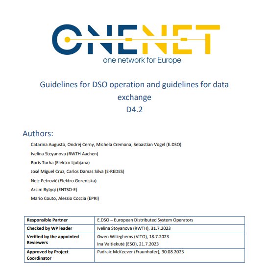 📄 Read <a href="/OneNetProject/">OneNet Project</a> Guidelines for interoperability in DSO data exchanges for flexibility!

➡️ bit.ly/3QVGjuq