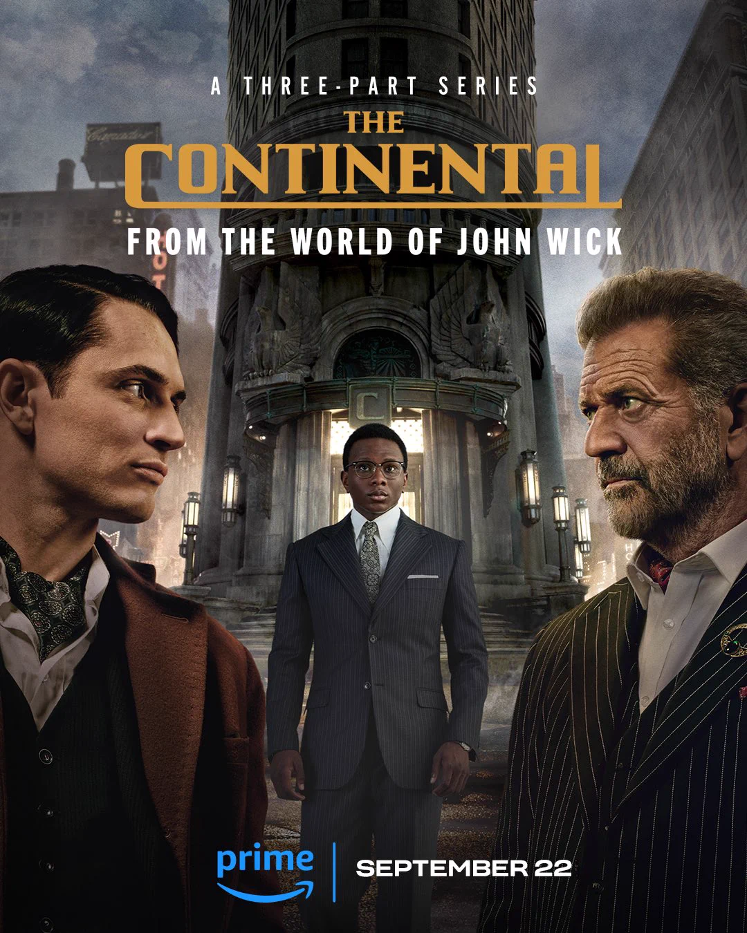 Internationale Continental posters op Amazon Prime Video