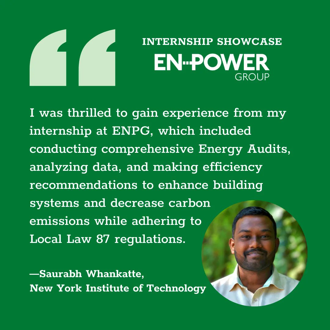 Join us in celebrating the power of internships at #ENPG! 🌱 Our 2023 summer interns, Adam Ivatorov, Madhav Sabu, and Saurabh Whankatte, are lighting up the path of education, innovation, and change-making.

We are hiring! Join us at enpg.com/careers