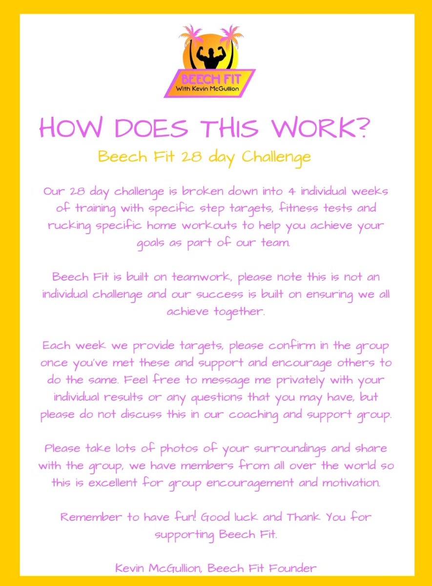 FITNESS__WINS's tweet image. 👇Sound Cool?

I know exactly how hard getting back in shape is.

Let @Beech_Fit guide you on your way this September.

Let's all Win 🏆

Comment if you wana join our ever growing squad 🤜😀🤛