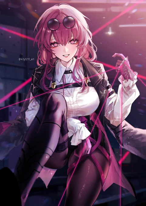 「君が覗き見てたの?」#Kafka  #HonkaiStarRail 