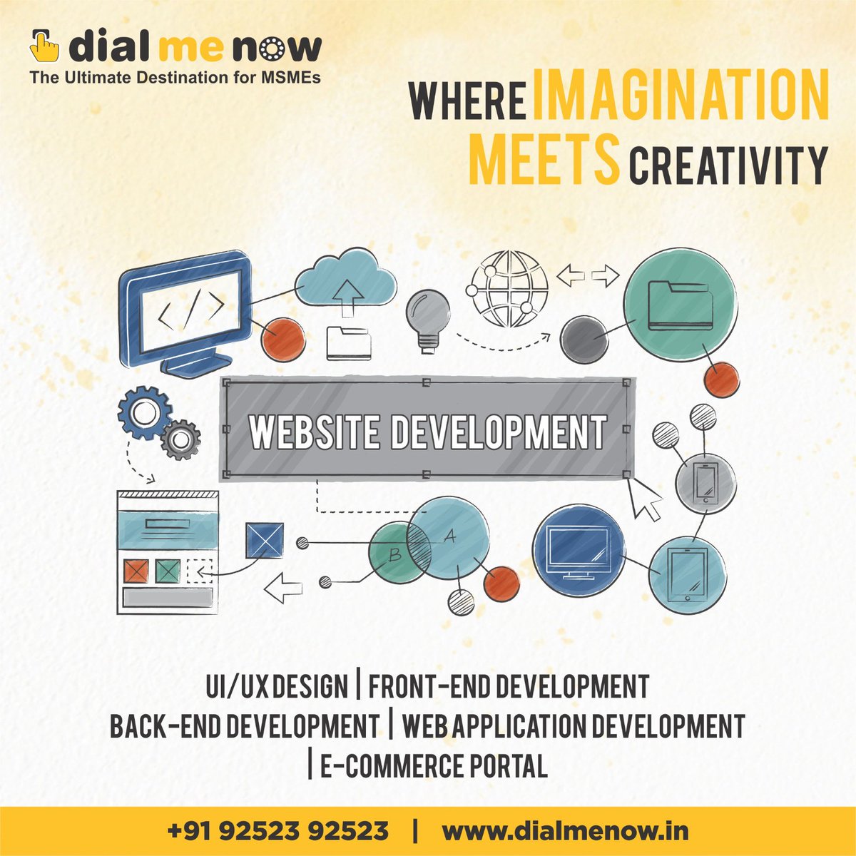 Dialmenow's tweet image. Unlock the Power of Online Presence! 🌐
Elevate your business with our top-notch website development services.

dialmenow.in

#WebsiteDevelopment #BuildingWebsites  #Customwebapplication #SMS #BulkSMS #seo
#onlinepresence  #smo #SocialMedia #PaidCampaigns #Dialmenow