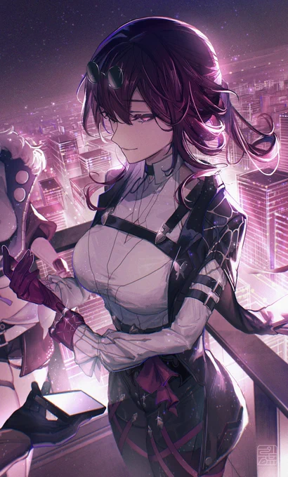 「…それで、次の任務は…どこだったかしら?」 #kafka  #HonkaiStarRail#FanArtContest 
