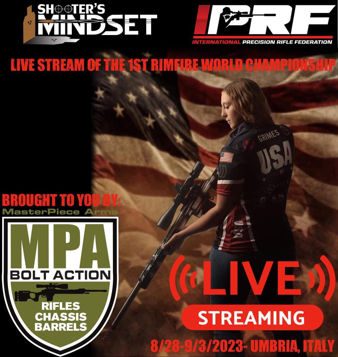 2023 IPRF Rimfire World Championship Day 1 Thursday Ladies, Factory, and... youtube.com/live/sHZQdFYfe… via <a href="/YouTube/">YouTube</a>