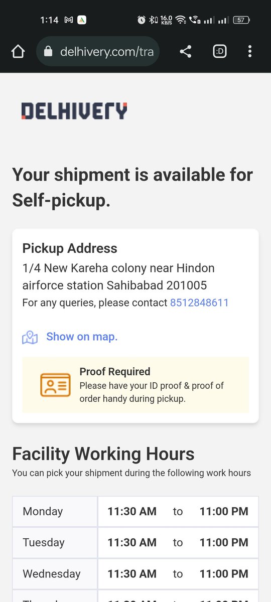 vk4u_1990's tweet photo. @manmatters_in My order #052421321 was supposed to be delivered by 29th Aug but I haven't received it yet. Getting delivery partner Delhivery msg for pickup location that is approx 20km far from my location. Disappointed  after facing this kind of  unprofessional behaviour. https://t.co/qSmGUK1dBi