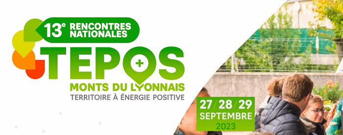 Nous serons aux 13e Rencontres nationales TEPOS avec 2 parcours thématiques, le 28 septembre
✓ Dynamique du changement tepos2023.fr/programme-jeud…
✓ Paysages tepos2023.fr/programme-jeud…

#Tepos Territoire à énergie positive : @assoCLER &amp; <a href="/Montsdulyonnais/">Monts du lyonnais</a>

#EnR #transitionenergetique