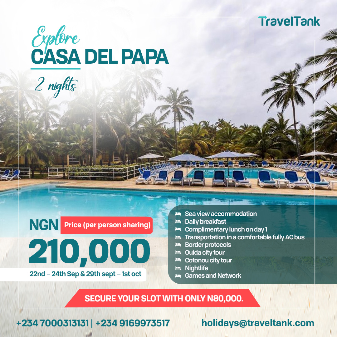 traveltanknig's tweet photo. It’s another one with an even bigger offering! Send a DM now!🔥🔥
-
#traveltankholidays #vacations #africandestinations #beninrepublic https://t.co/amybEnrK4E