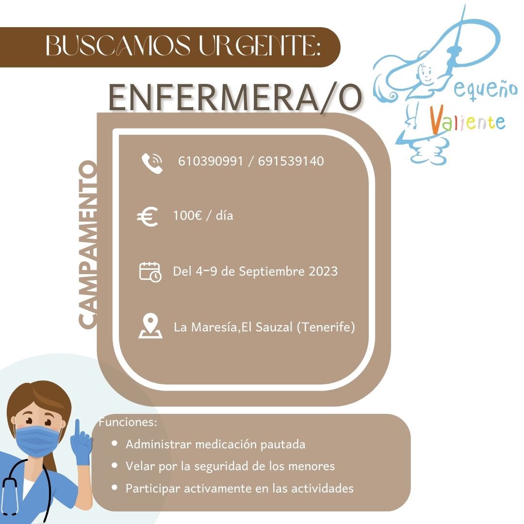 Buscamos enfermero/a